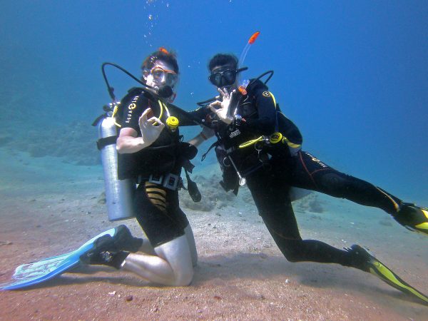 Open Water Diver Kurs bei Sunshine Divers